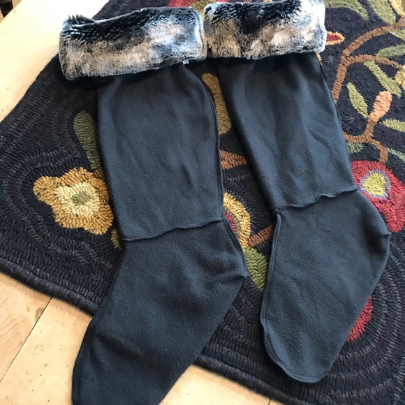 Faux Fur Boot Liner Size 8/9 - Picture 2 of 3